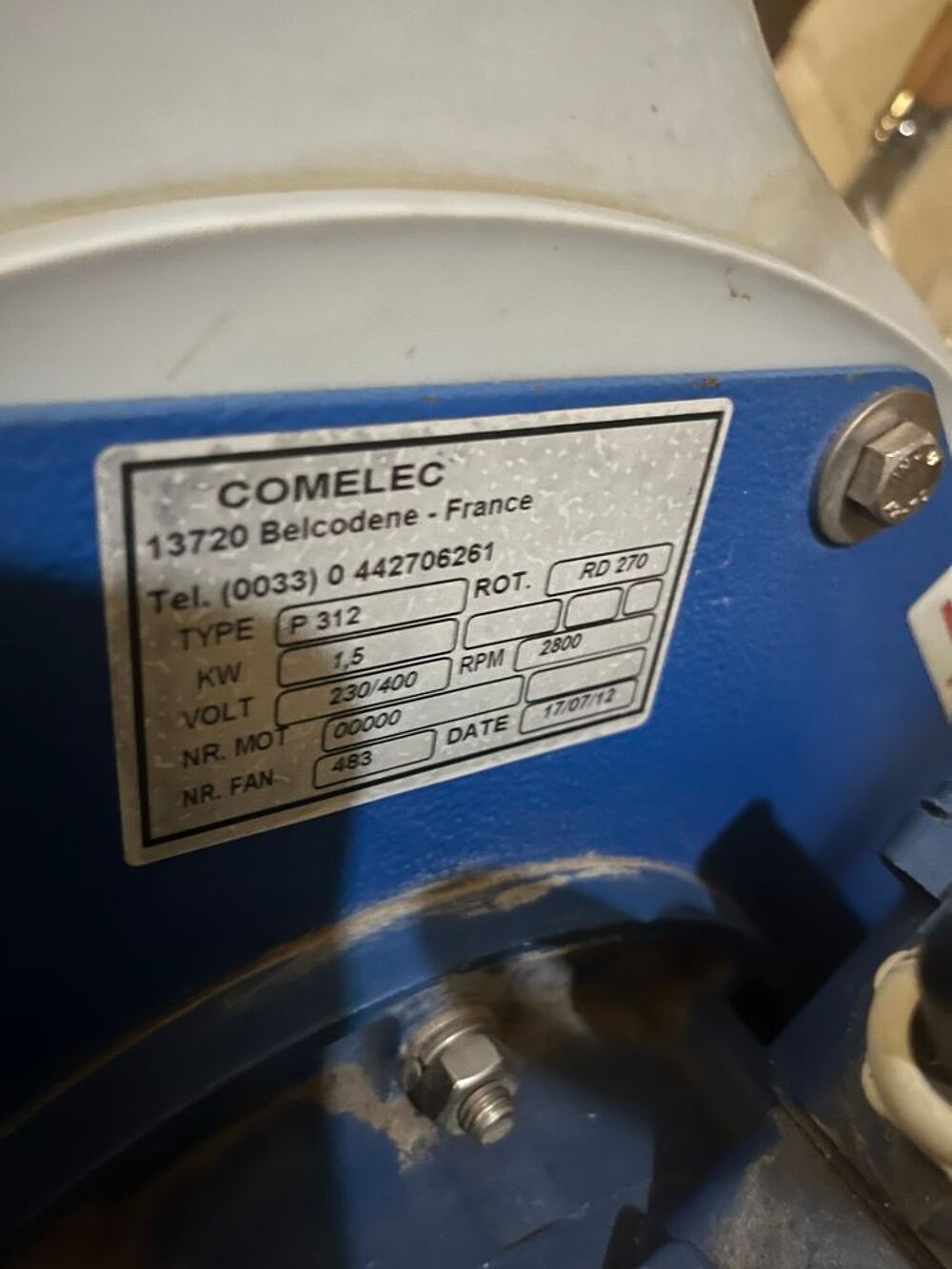 - Ventilateur avec moteur pour hotte de laboratoire Meubles
