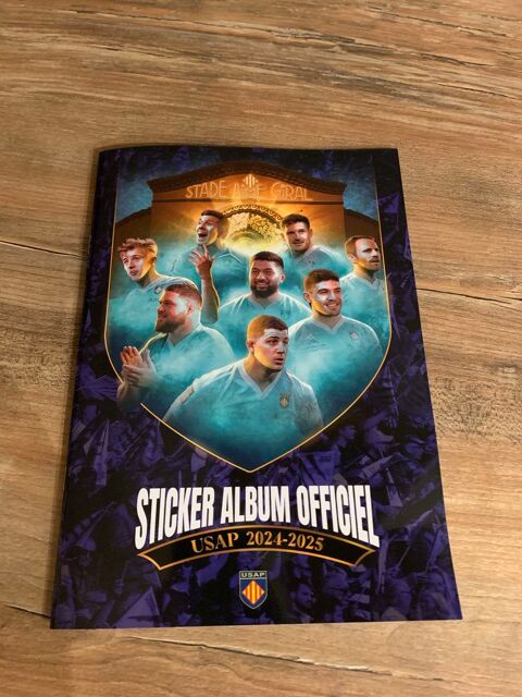 Album sticker  \'\'  Usap 2024 / 2025  \'\' 5 Saleilles (66)