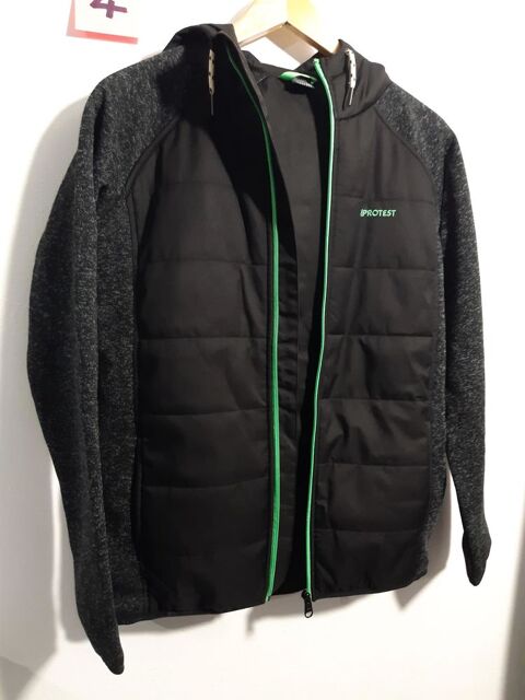 Gilet � capuche Gar�on (Gris) - Protest - Chaud, doubl� 25 Bonneuil-sur-Marne (94)