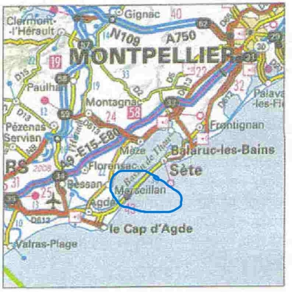   T2 Marseillan Plage Languedoc-Roussillon, Marseillan Plage (34340)