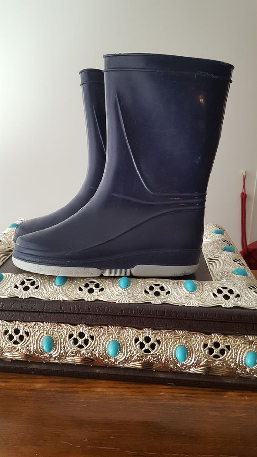 bottes bleu marine 26 27 Chaussures