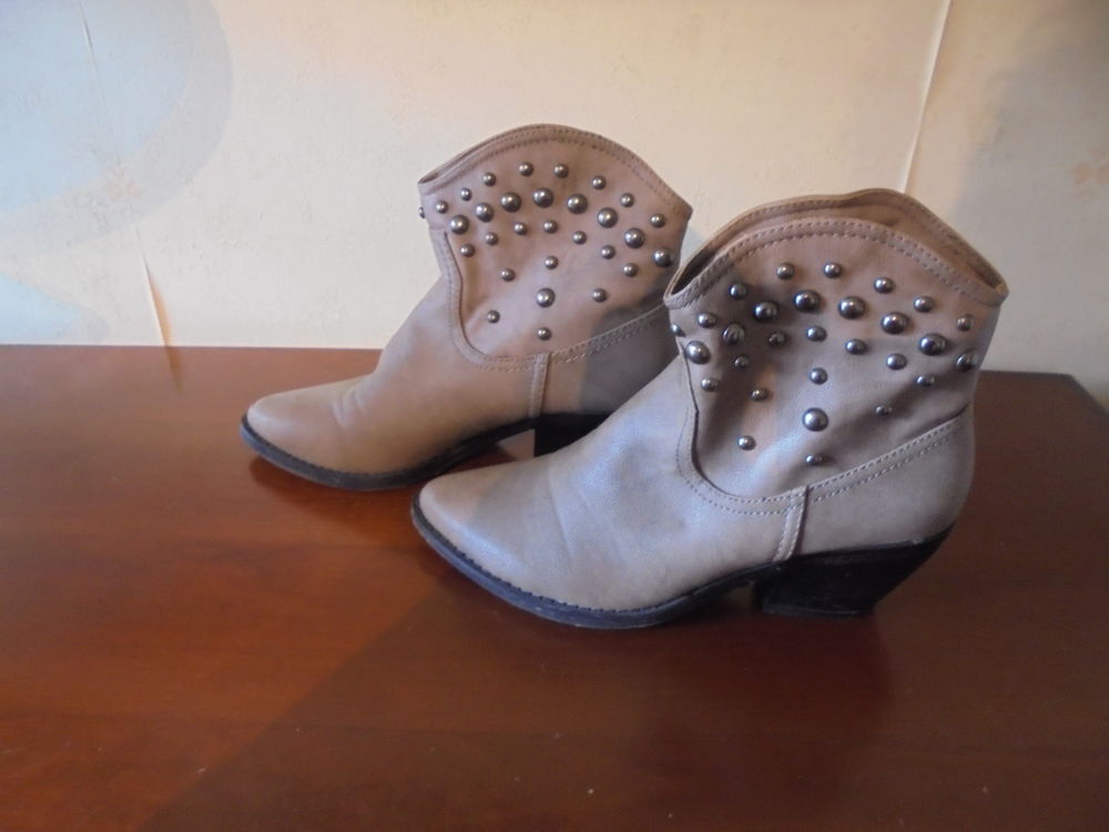 Bottines marron clair Chaussures