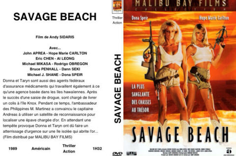   Savage Beach   - RARE EN VF 15 Claye-Souilly (77)