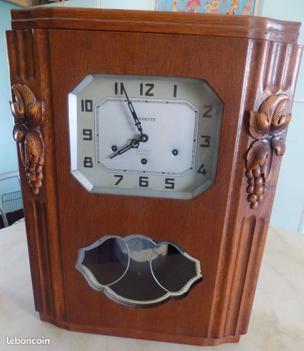Horloge murale bois Décoration