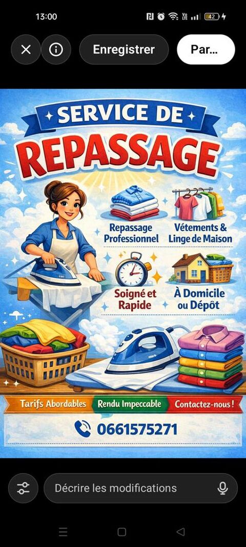 Repassage 0 66330 Cabestany