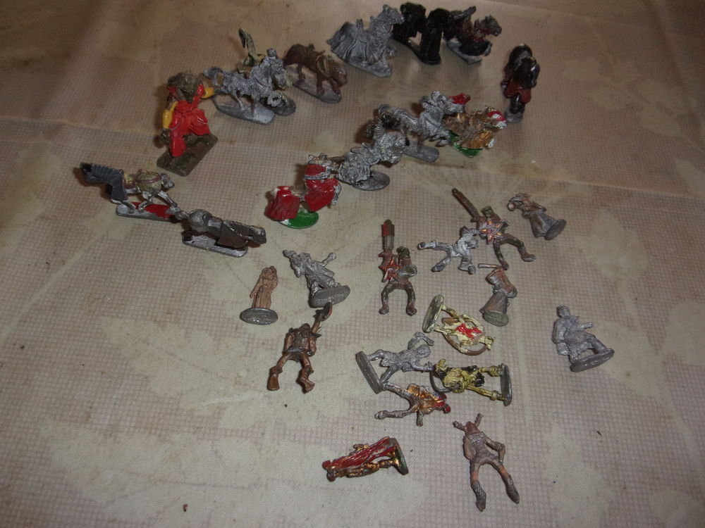 figurines en plomb 
