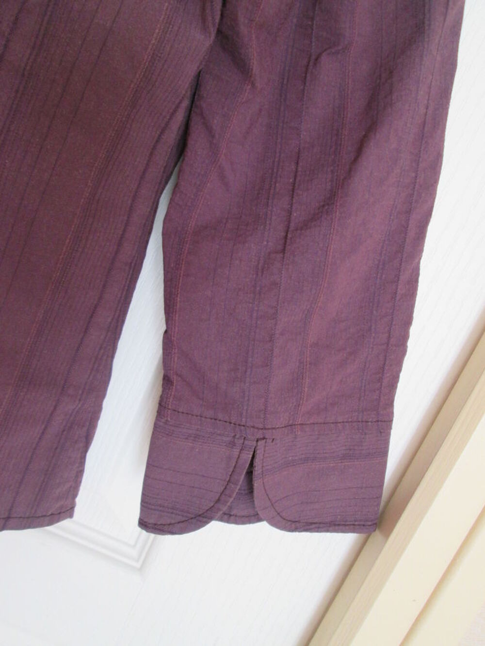Chemise mauve femme manches 3/4 marque cache cache V�tements