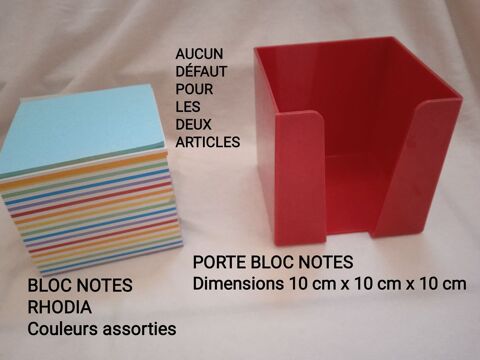 Porte bloc notes et un bloc notes 15 Lourdes (65)