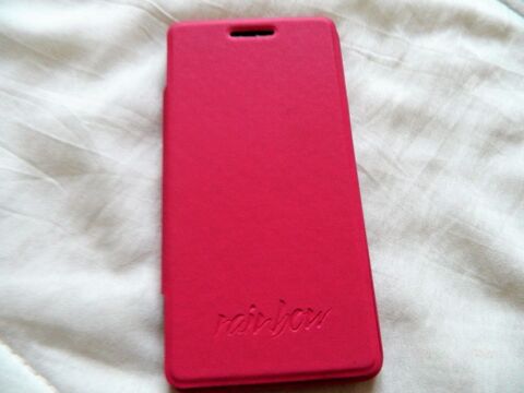 Coque téléphone rose marque Wiko Rainbow 1 Villiers (86)