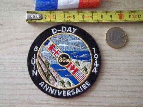écusson D-Day 1944 militaire 80e anniversaire insigne 7 Valognes (50)