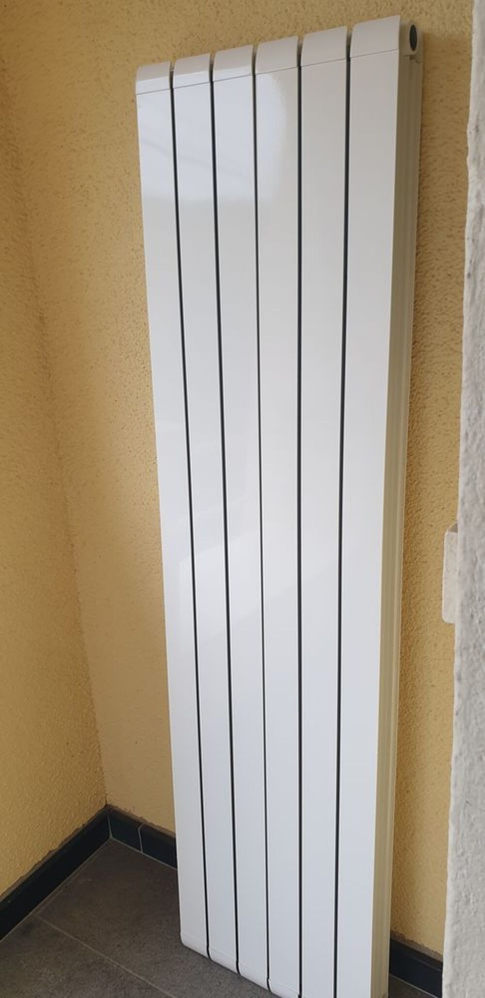 Radiateur vertical &agrave; eau chaude Bricolage