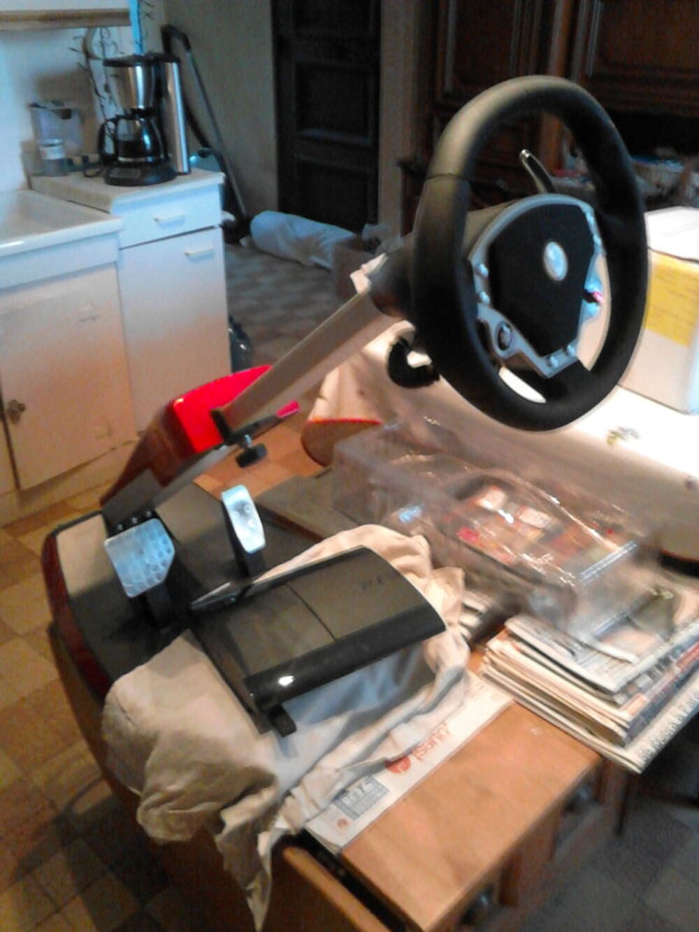 volant sur pied Consoles et jeux vidéos