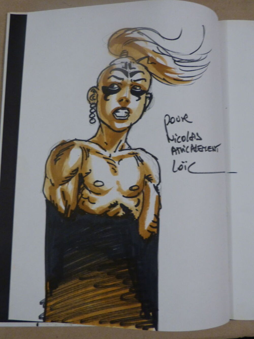 BD ANAHIRE N&deg; 2 d&eacute;dicac&eacute;e Livres et BD