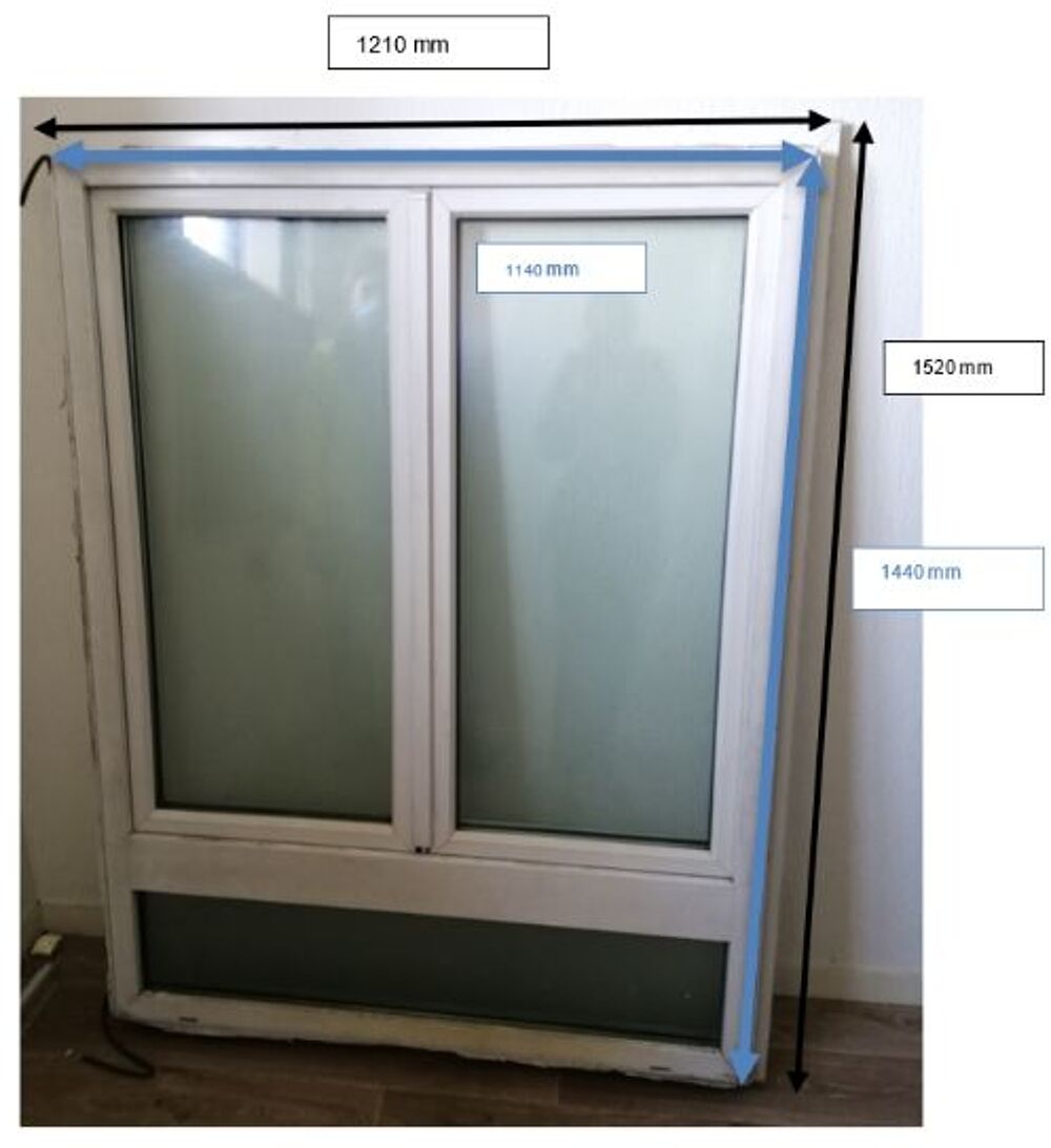 Blocs-fen&ecirc;tres de r&eacute;novation PVC double vitrage ARBAN GROSFI Bricolage