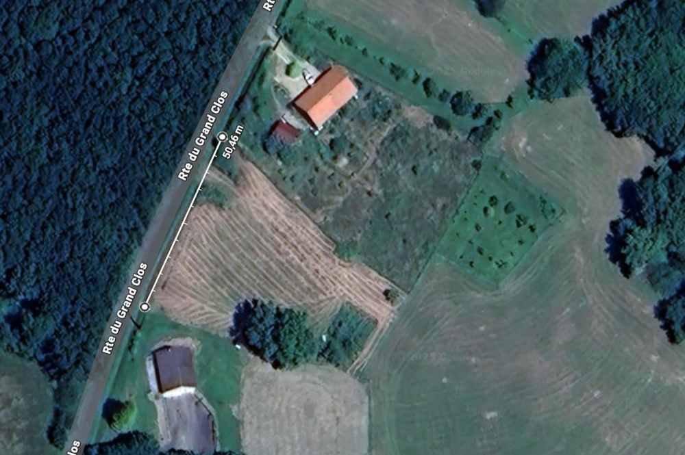 Vente Terrain Terrain constructible 2304 m² en Dordogne Saint-mesmin