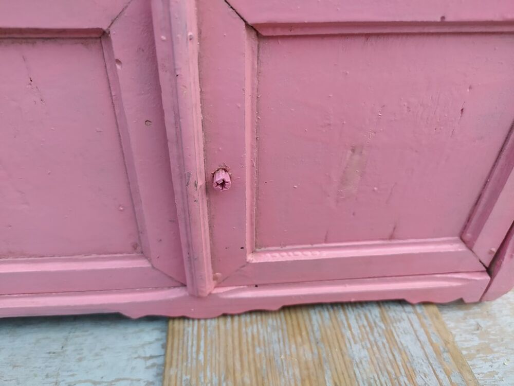 Ancien Jouet Poup&eacute;e Meuble Buffet Cuisine 