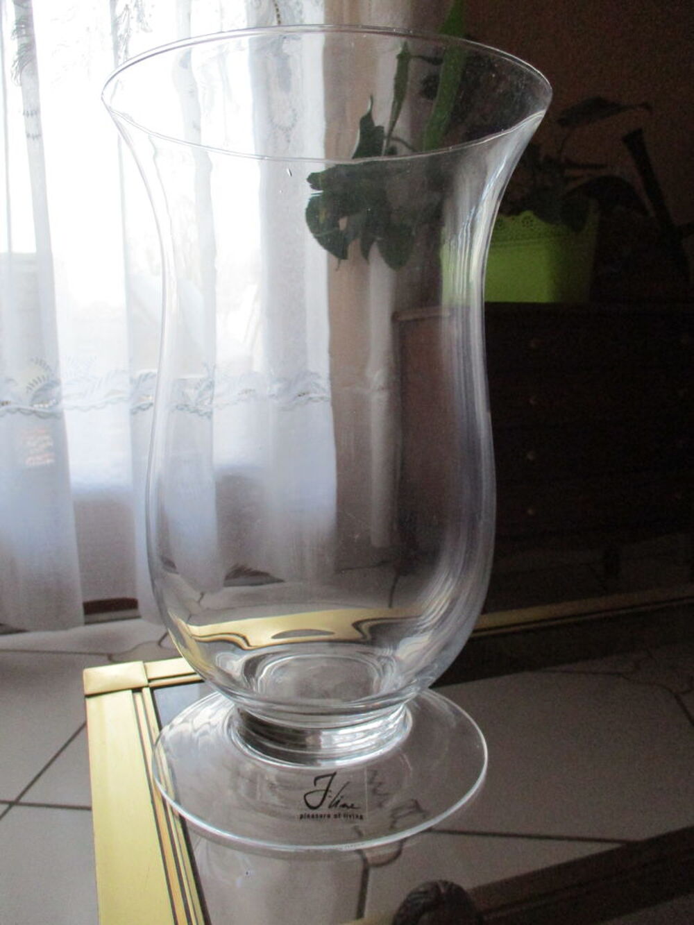 Vase ou photophore en verre Décoration