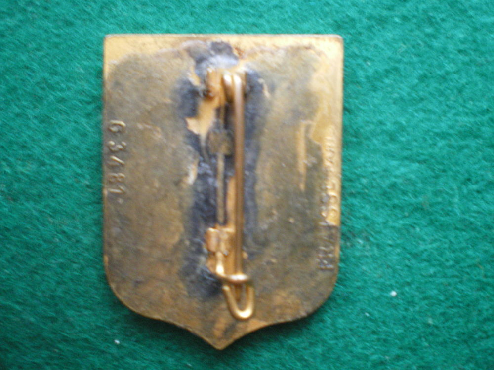 Insigne de Sant&eacute; - E.C.M.S.S.A Ets Central du Mat&eacute;riel. 