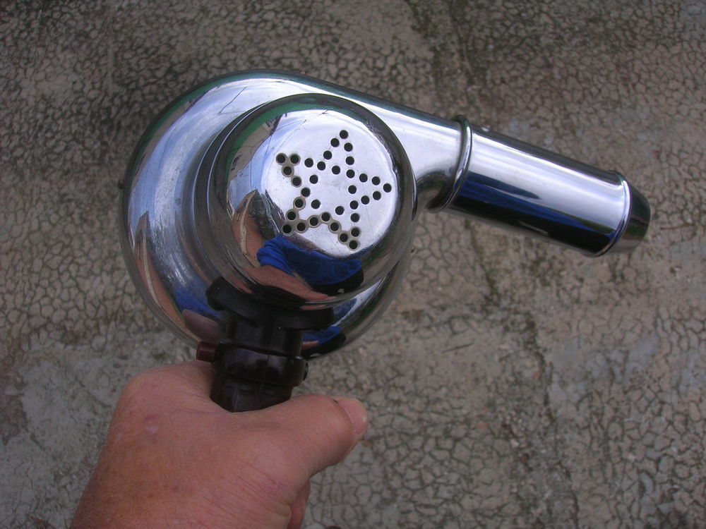 S&egrave;che Cheveux CALOR VINTAGE tout INOX ann&eacute;es 50/60 Electroménager