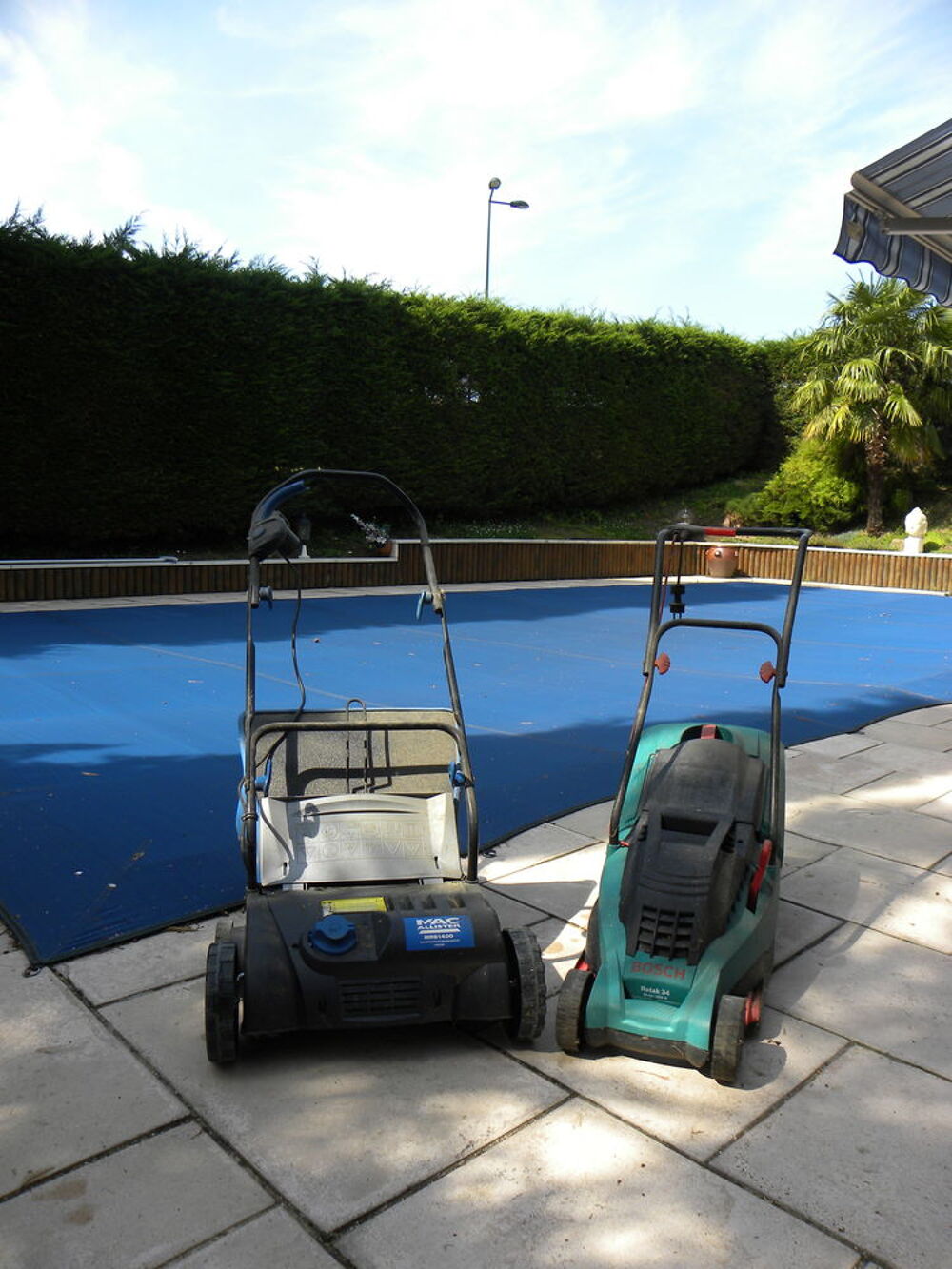 tondeuse BOSCH
scarificateur Mac allister Jardin