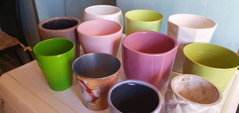 petit pots &agrave; fleurs Décoration