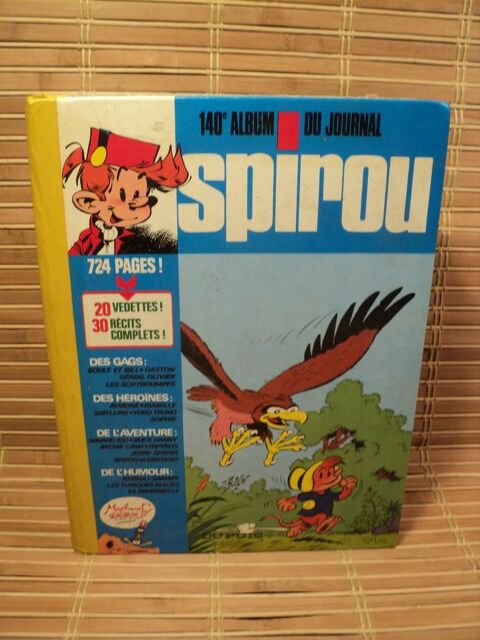 BD Album SPIROU Reliure N° 140 40 Loches (37)