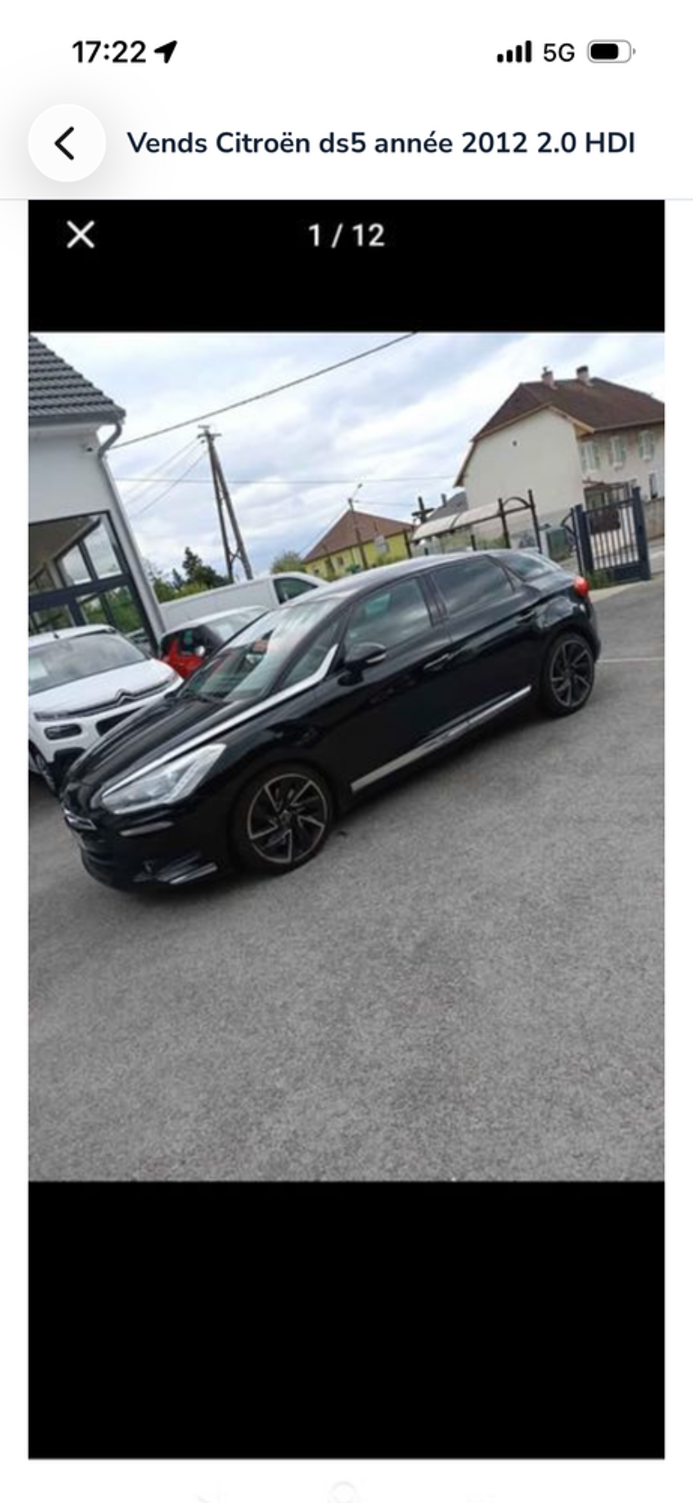 DS5 HDi 160 So Chic A 2011 occasion 90000 Belfort