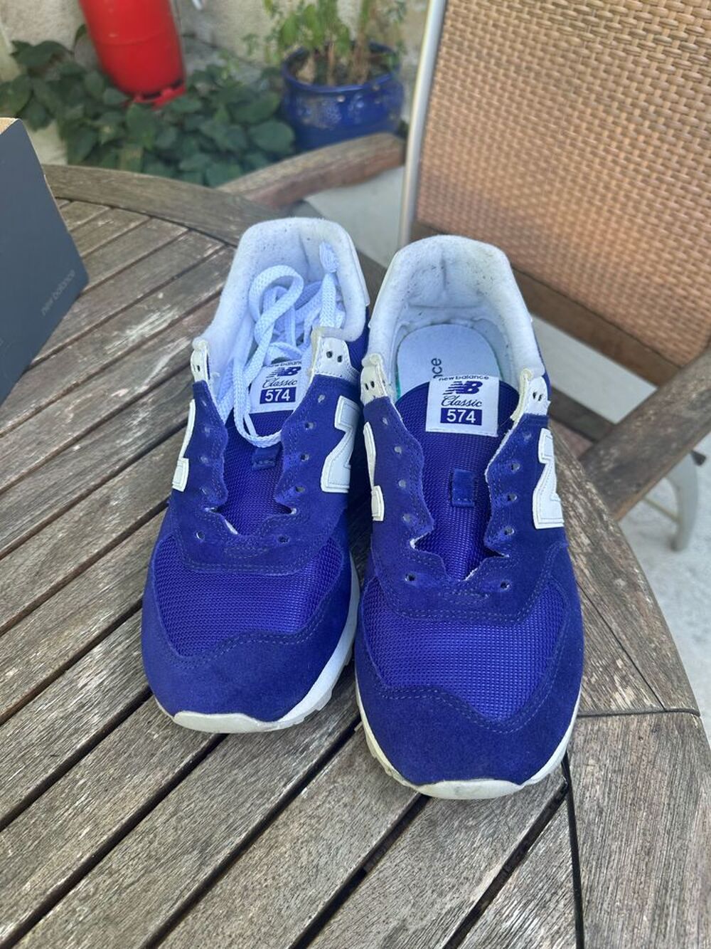 New balance bleu Chaussures