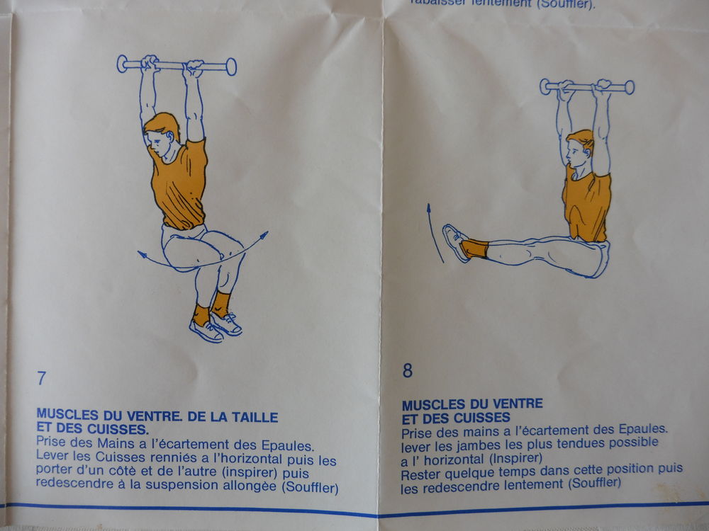 Barre de Traction Sport avec notice Longueur maxi 92 cm Long Sports