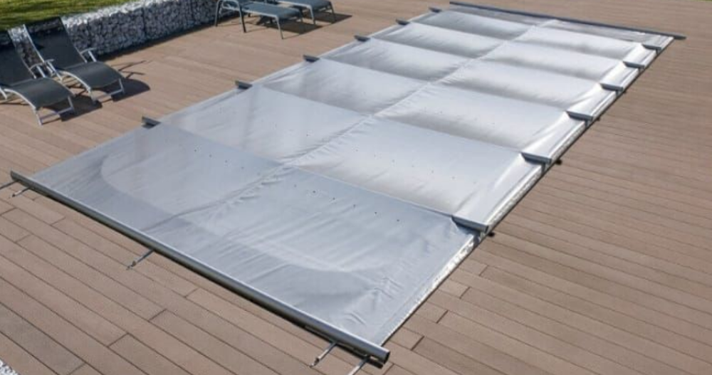 Couverture de piscine SECURIWAT Jardin