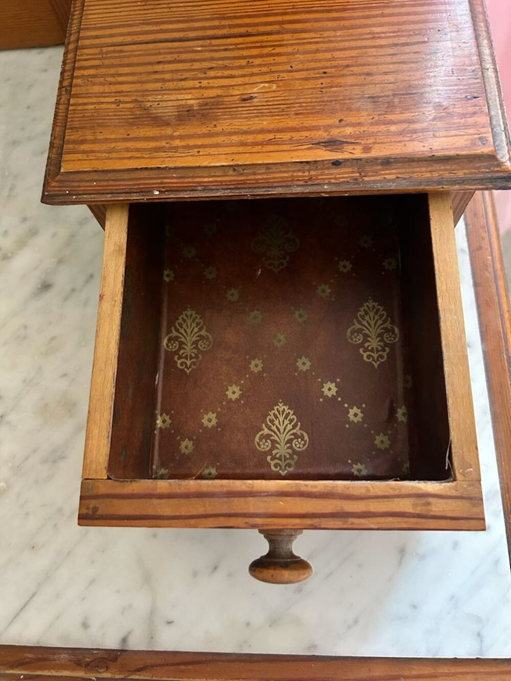 Coiffeuse bois + Tabouret Meubles