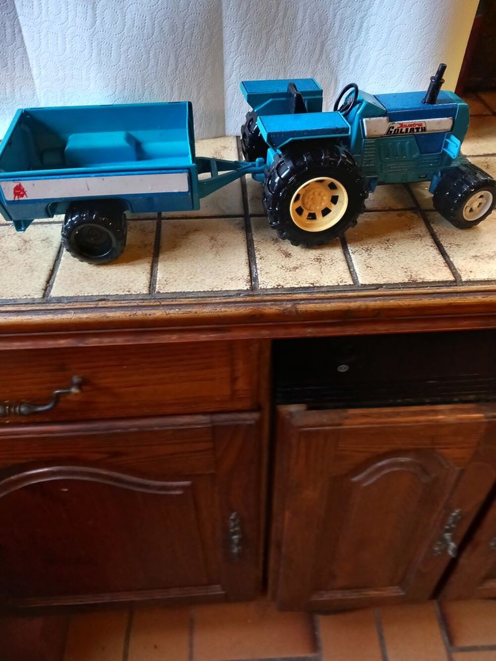 Tracteur et sa remorque Jeux / jouets