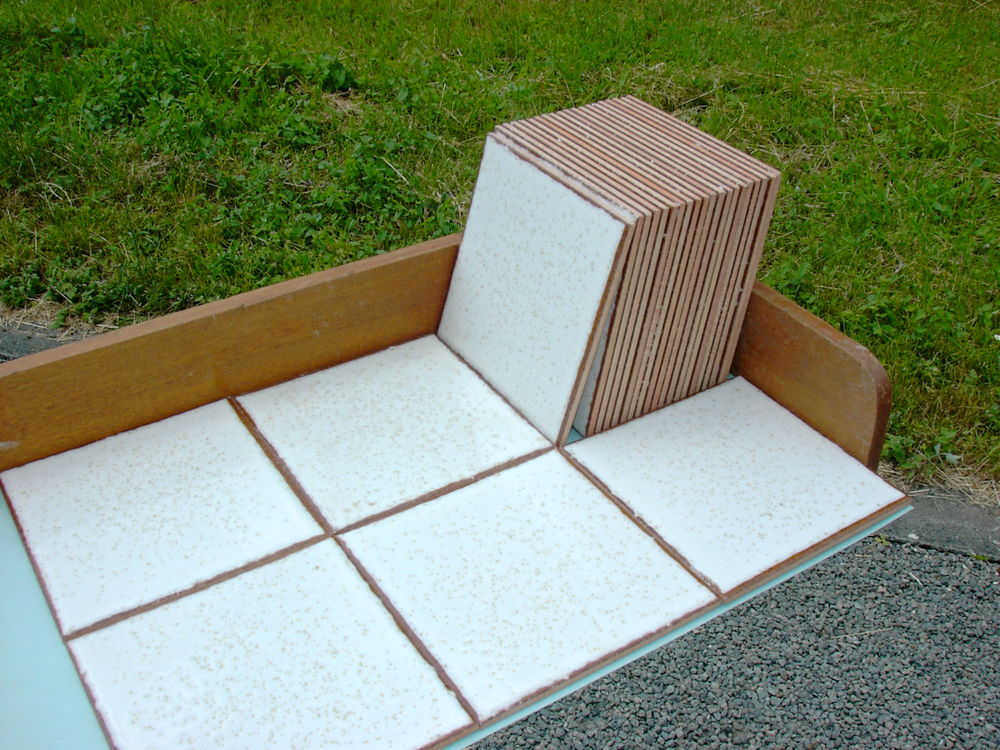 Carrelage mural en terre cuite Bricolage