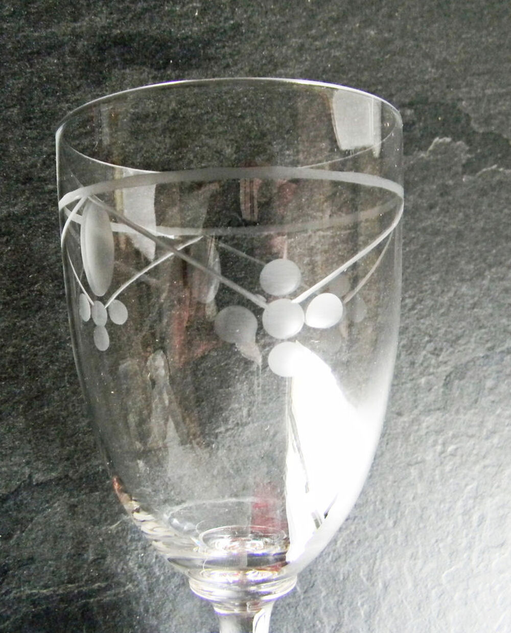 Collection de verres en cristal Décoration
