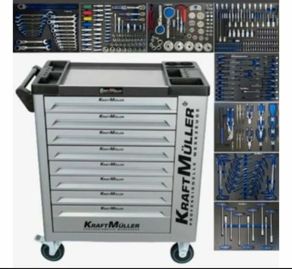 Servante &agrave; outils 8 tiroirs kraftmuller Bricolage