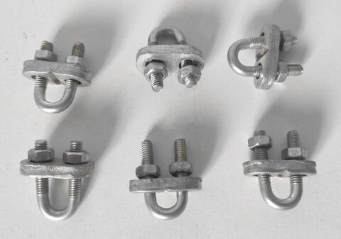 Serre-c�ble � �trier en acier zingu� (le lot de 6) 5 Metz (57)