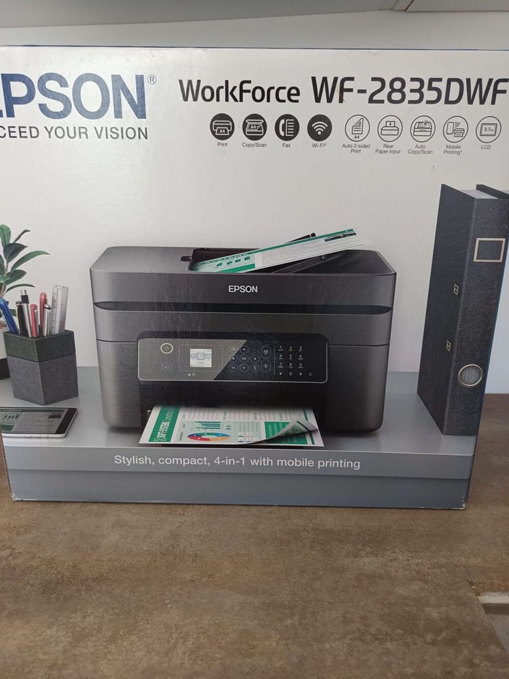  Imprimante Epson WorkForce Wi?Fi, Matériel informatique