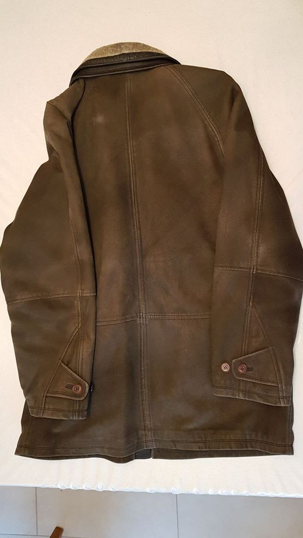 Manteau homme en peau Vêtements