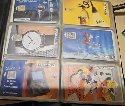 Lot De 10 Télécartes France 50 Ou 120 Unités - Dont Séries Côte Énorme - Collection