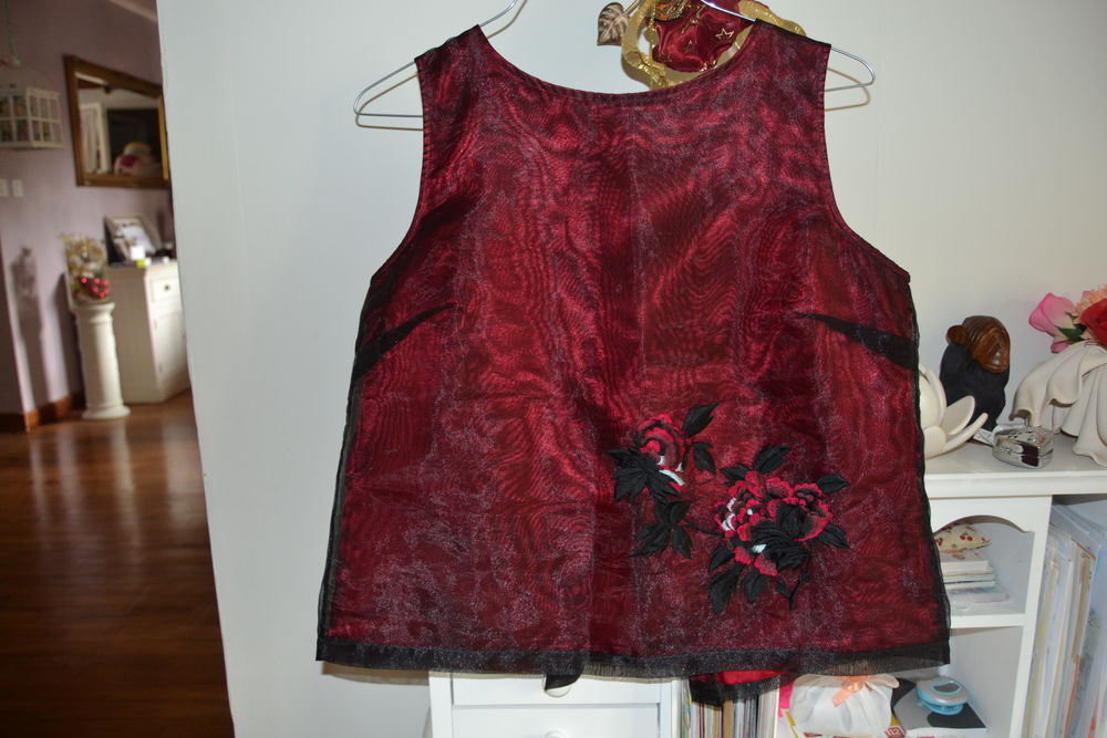 Blouse bi-mati&egrave;re doubl&eacute;e
Vêtements