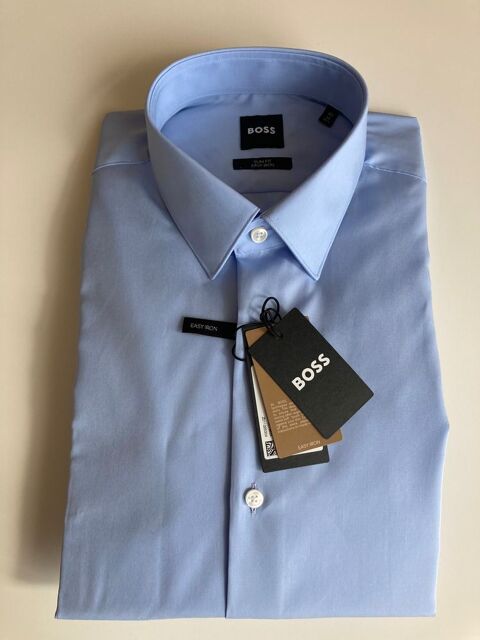 chemise Hugo boss bleu neuve slim fit  taille 40 M 110 Metz (57)