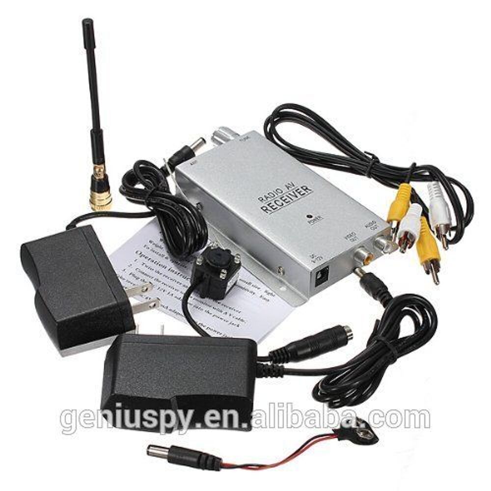 r&eacute;cepteur radio AV wireless camera kit 1,2 Photos/Video/TV