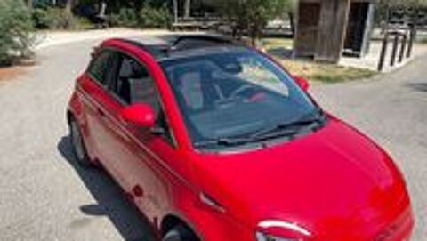 500 E cabriolet FIAT lectrique RED 95ch 2023 occasion 13260 Cassis