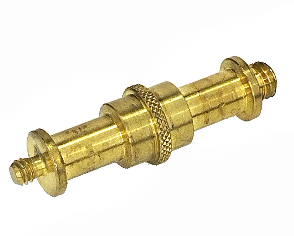 Adaptateur Spigot Manfrotto double pas m&acirc;le 1/4'' + 3/8'' Photos/Video/TV