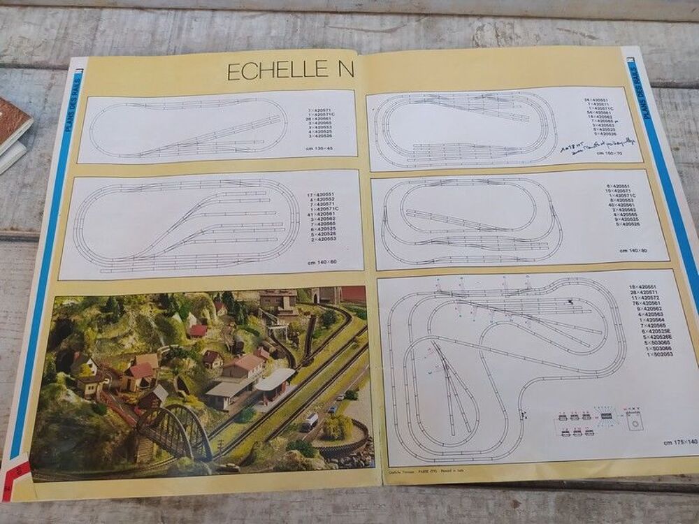 Catalogue Trains Lima HO 1982-1983 / Jouet locomotive Gare 