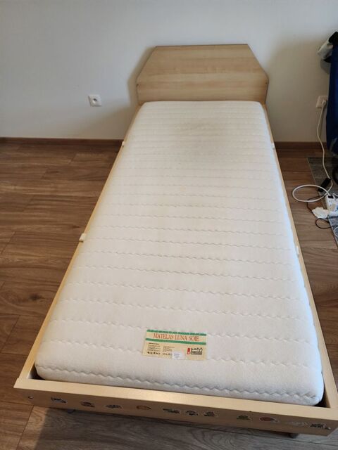 LIT 1 PERSONNE AVEC SOMMIER ET MATELAS Mittelhausbergen (67)