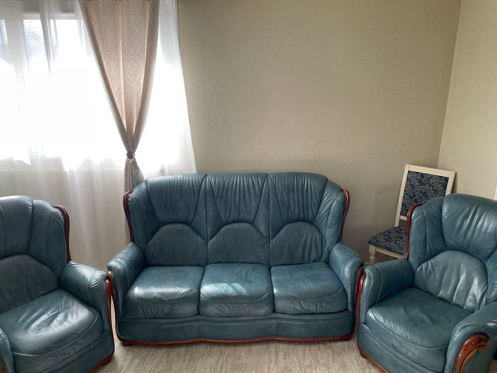 salon cuir Meubles
