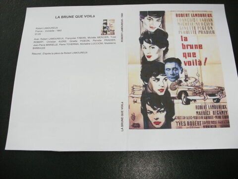 Film :   La brune que voila   
35 Saint-M�dard-en-Jalles (33)