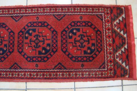 Ancien tapis de couloir  pure laine - vintage ann�es 1960
50 Gargenville (78)