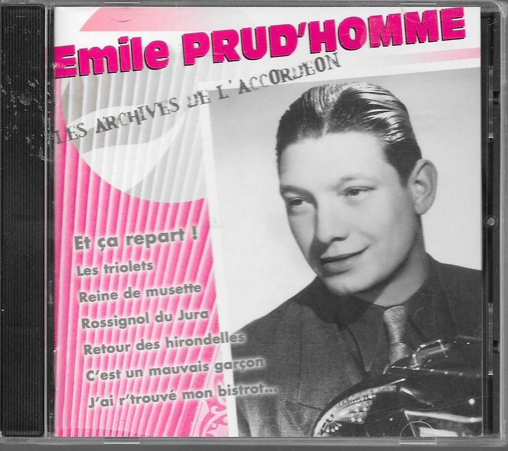 emile prud homme CD et vinyles
